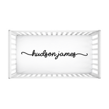 Load image into Gallery viewer, Personalized Fitted Crib Sheet
