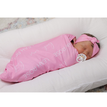 Load image into Gallery viewer, Personalized Stretch Swaddle Blanket
